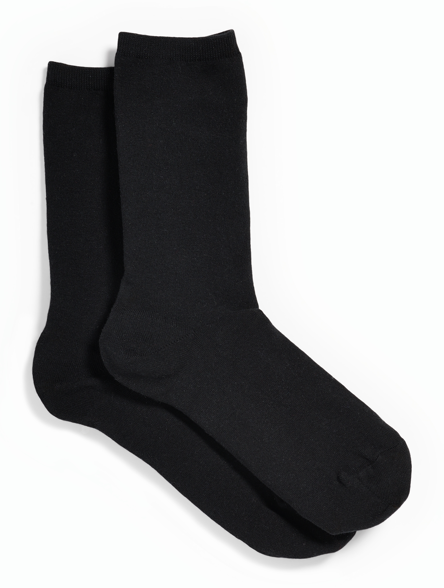 Talbots Melange Trouser Socks - Black - 001