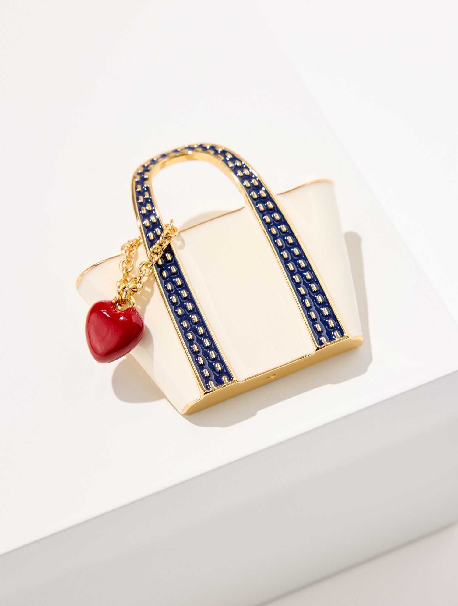 Talbots Tote Bag Pin - Ivory/gold - 001  In Multi