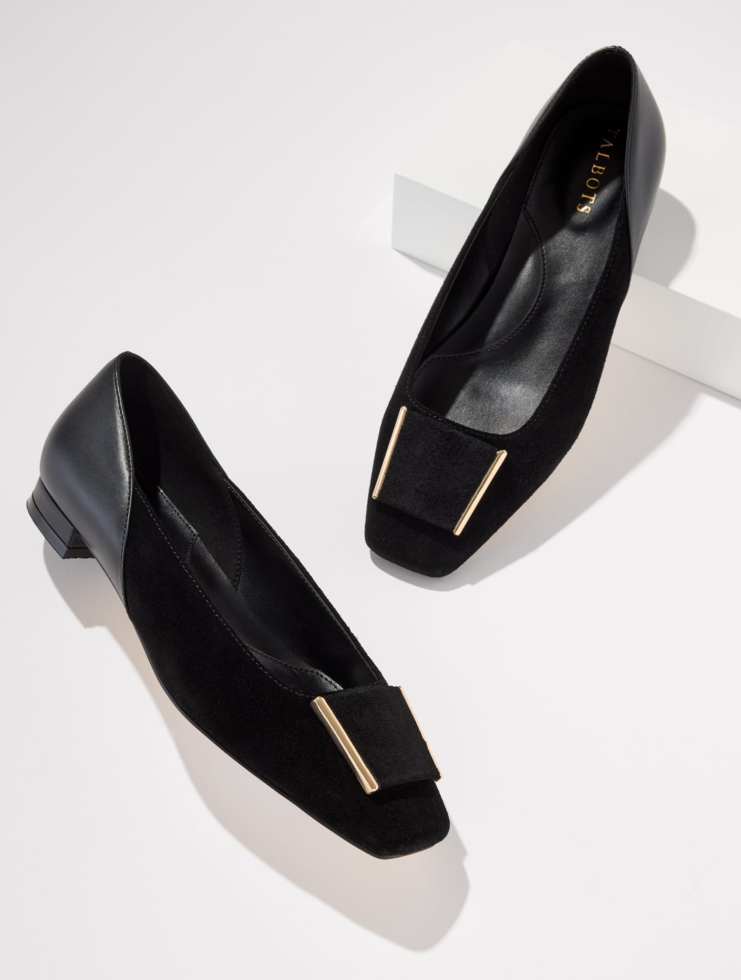 Sutton Suede Ornament Flats