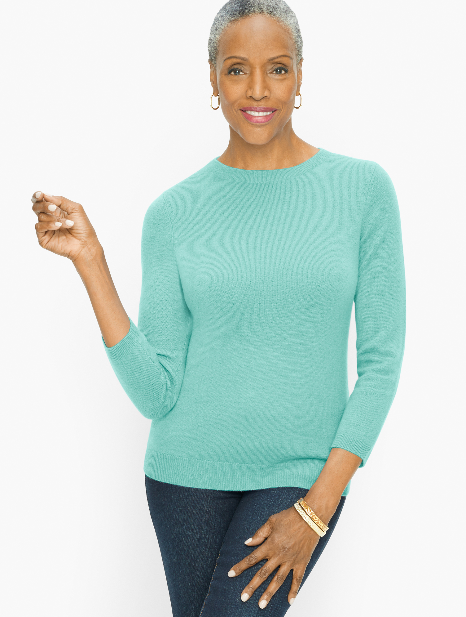 talbots cashmere turtleneck
