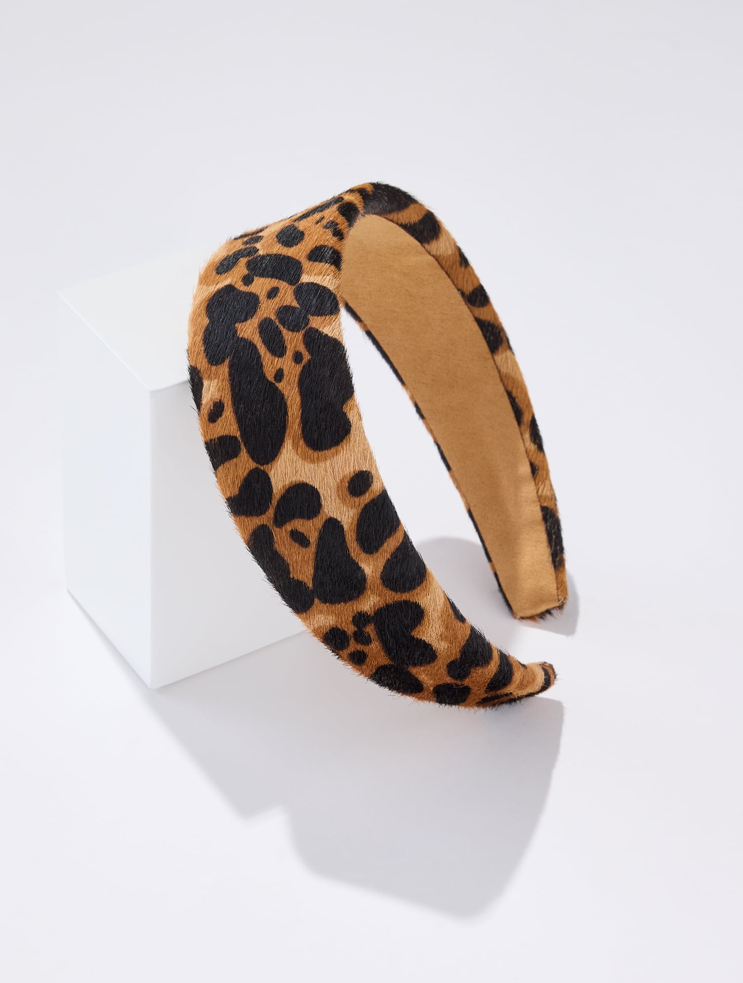 Leopard Calf Hair Headband