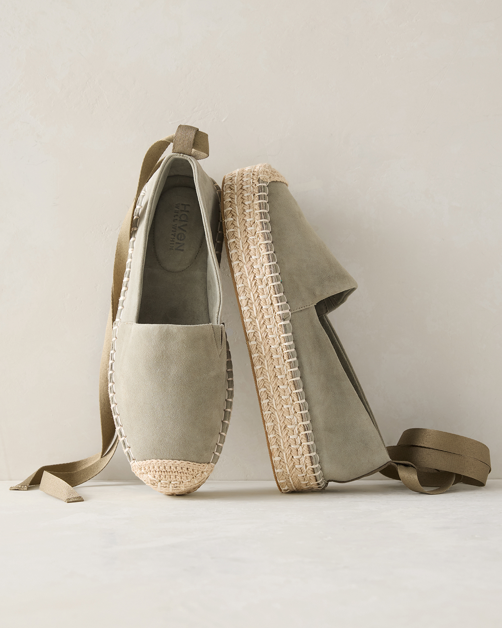 Suede Espadrilles
