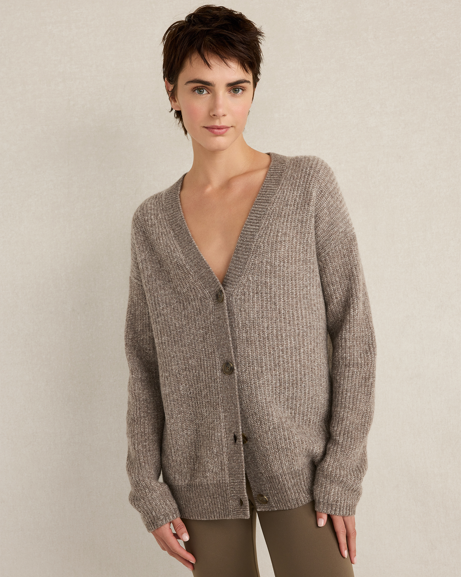 Cashmere Shaker Stitch Cardigan | Haven Well Within