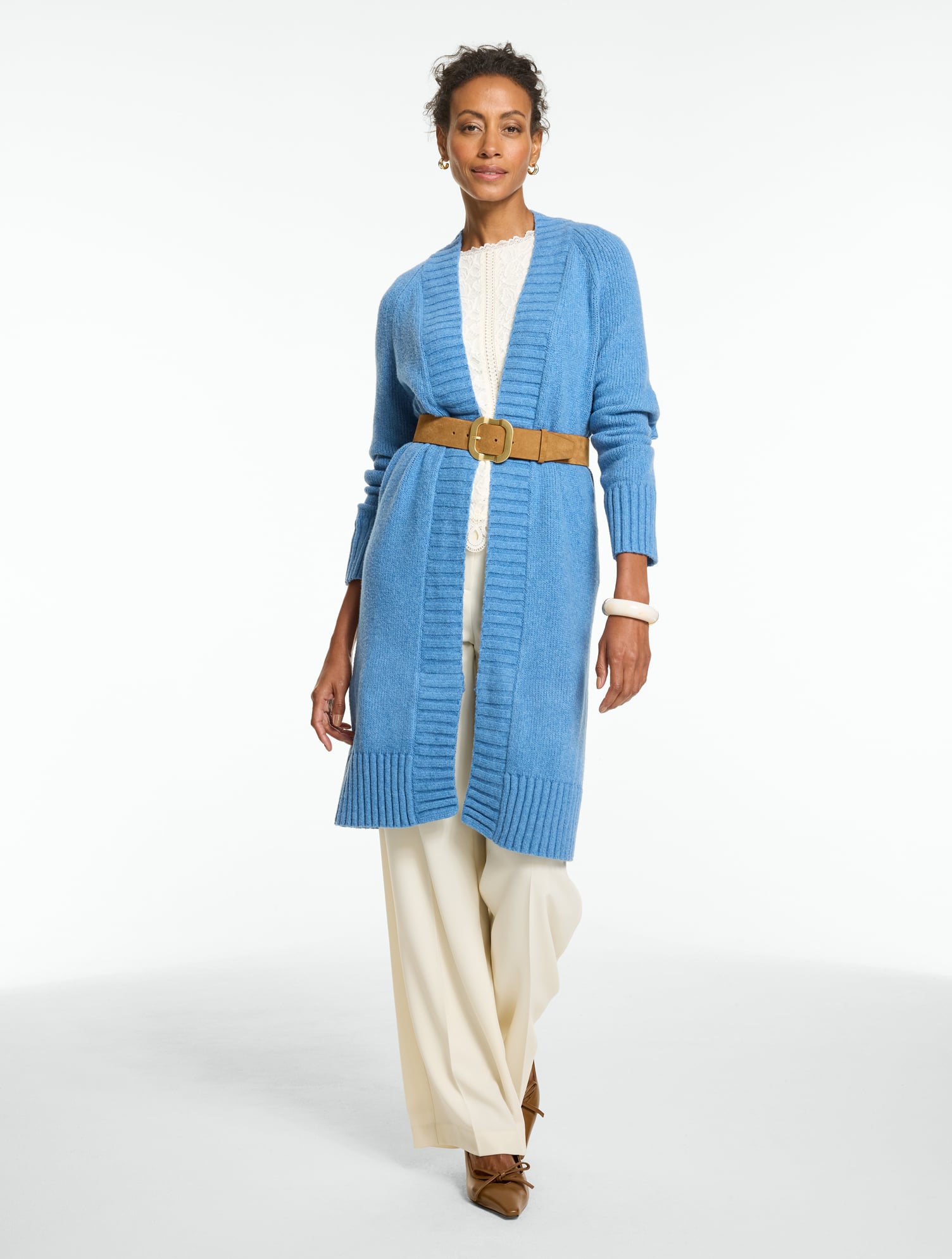 Open Front Duster Cardigan