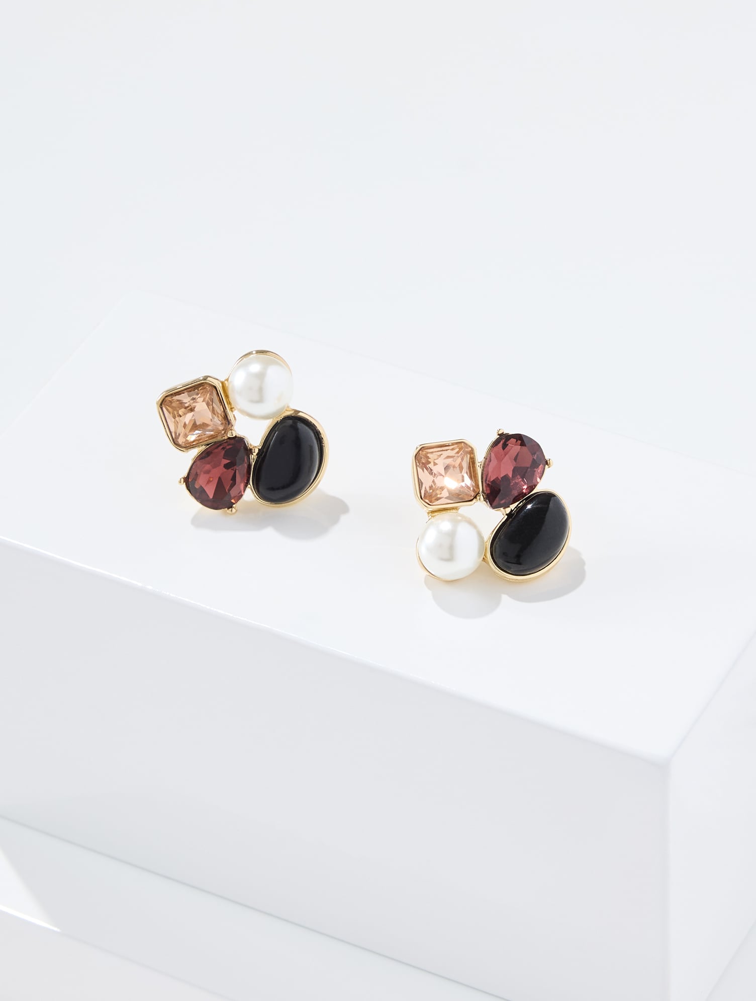 Gem Stud Earrings