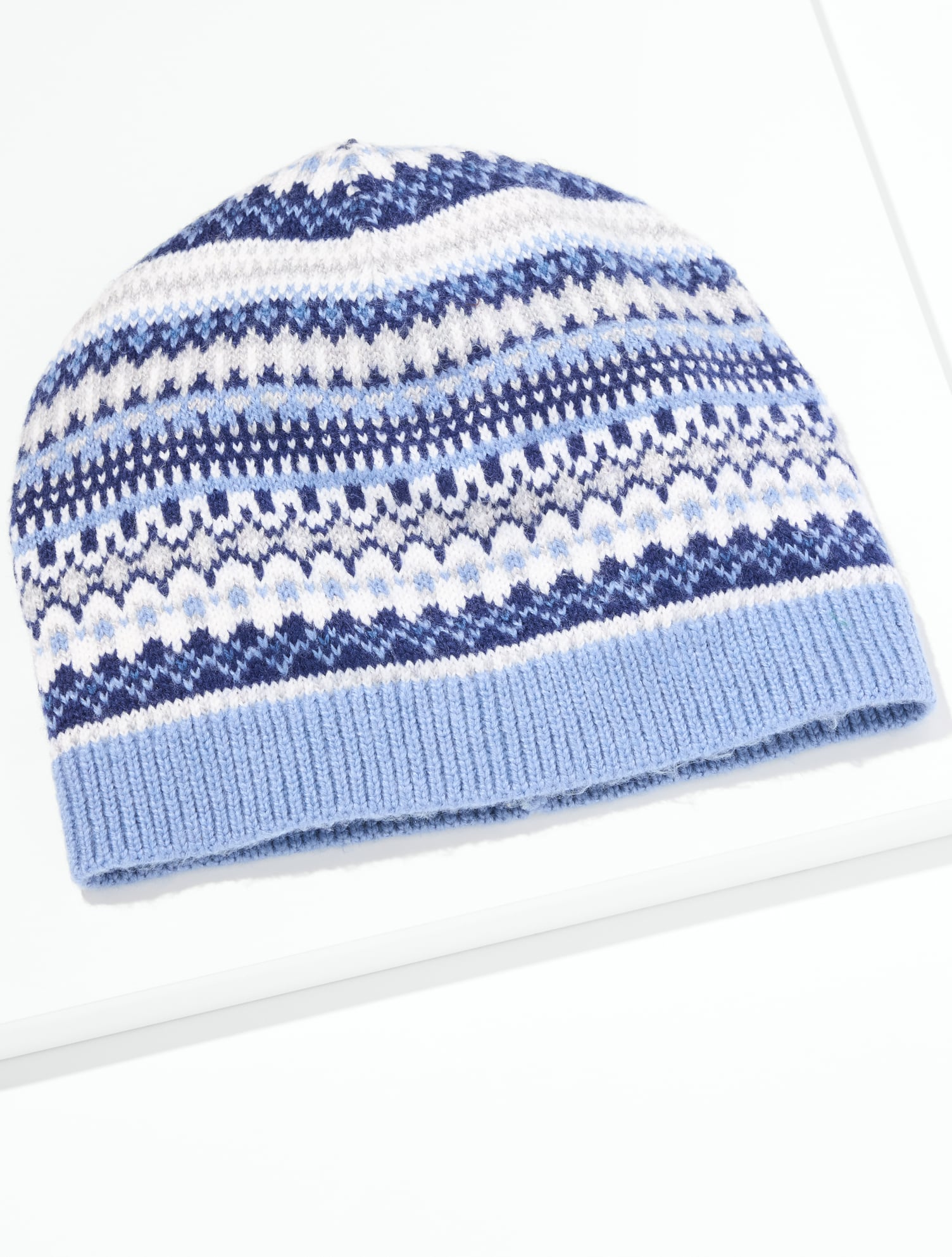Chic Fair Isle Hat