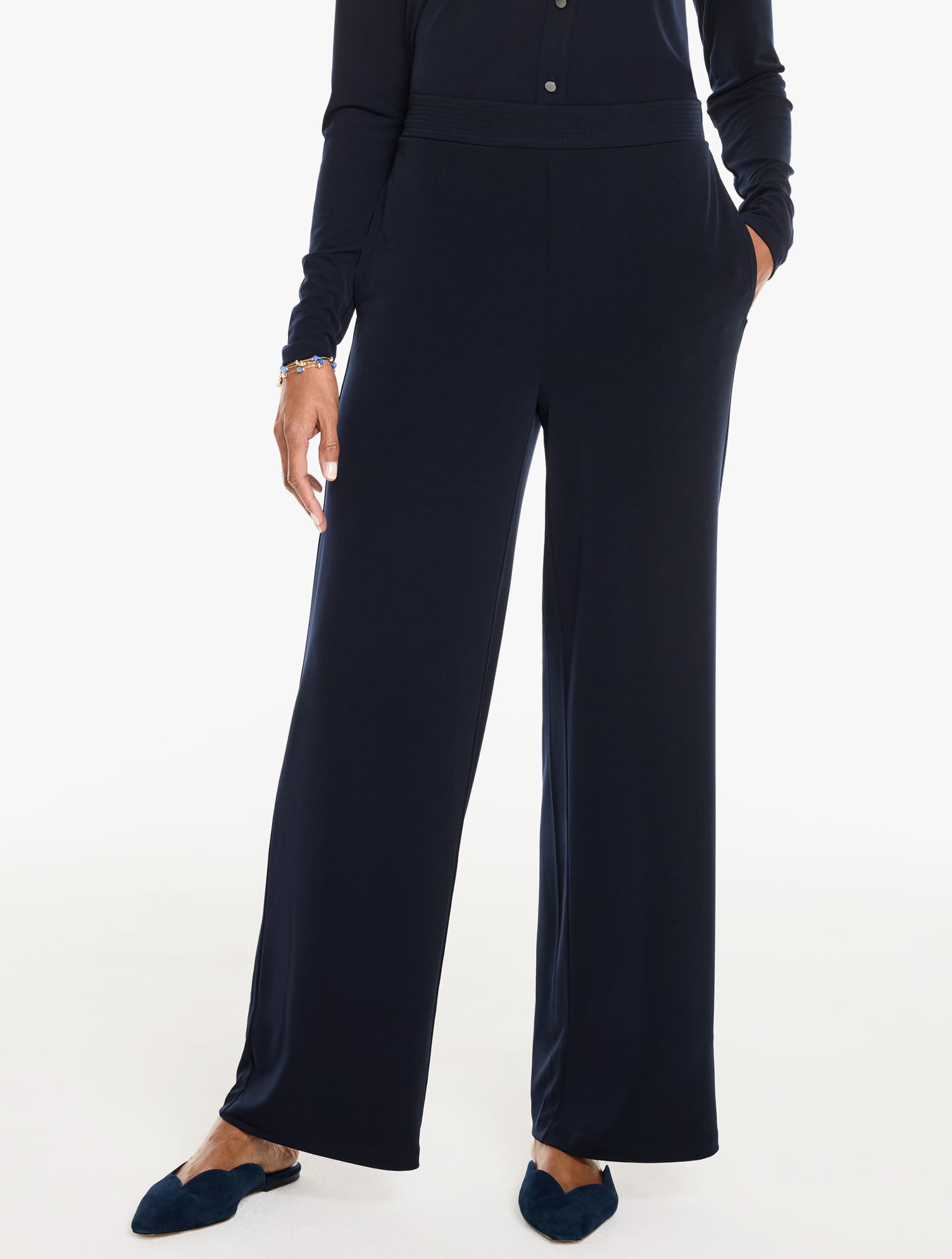 Knit Kit Wide Leg Pants