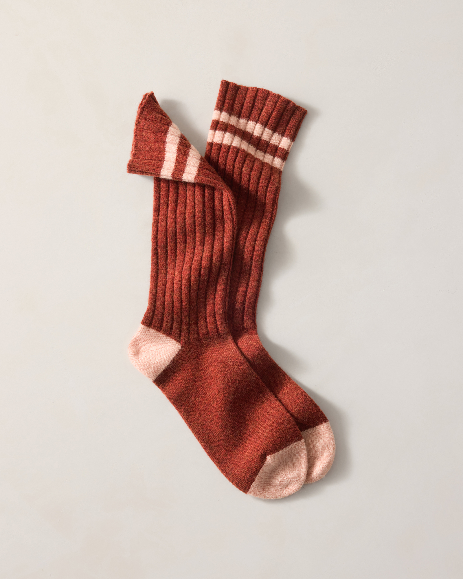 Cashmere Collegiate Stripe Socks - thumbnail 5