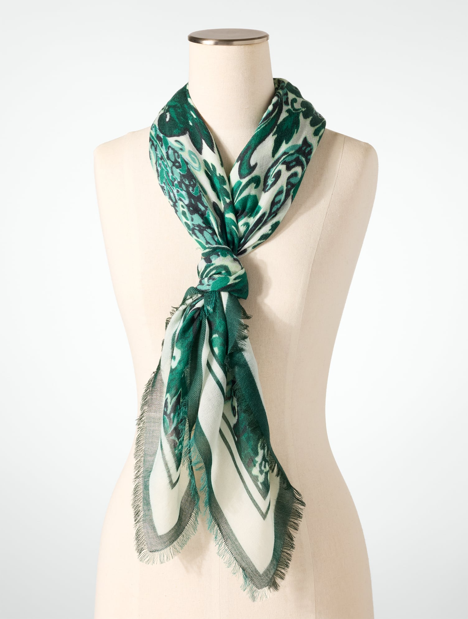 Divine Damask Square Scarf