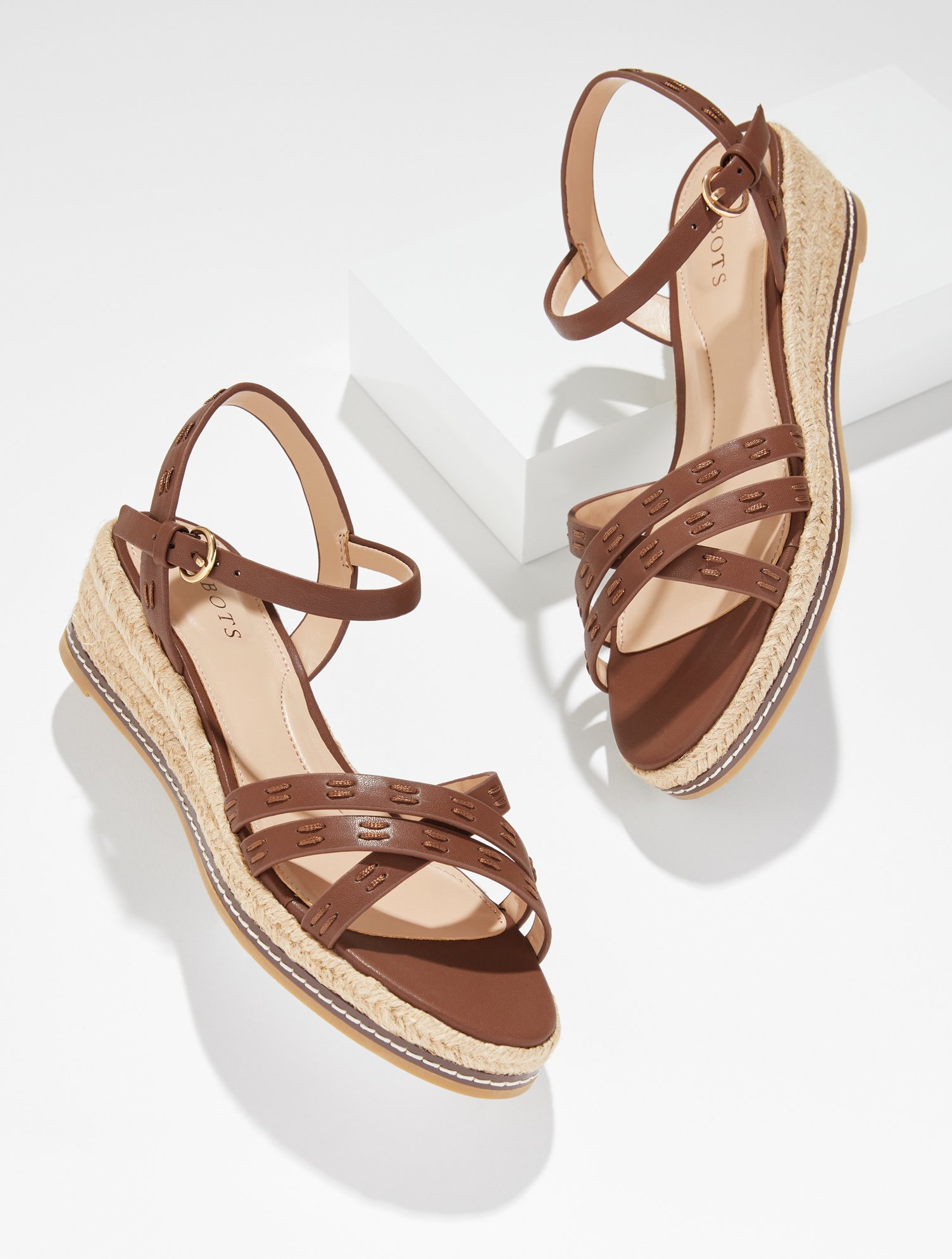 Pamela Vachetta Wedge Sandals