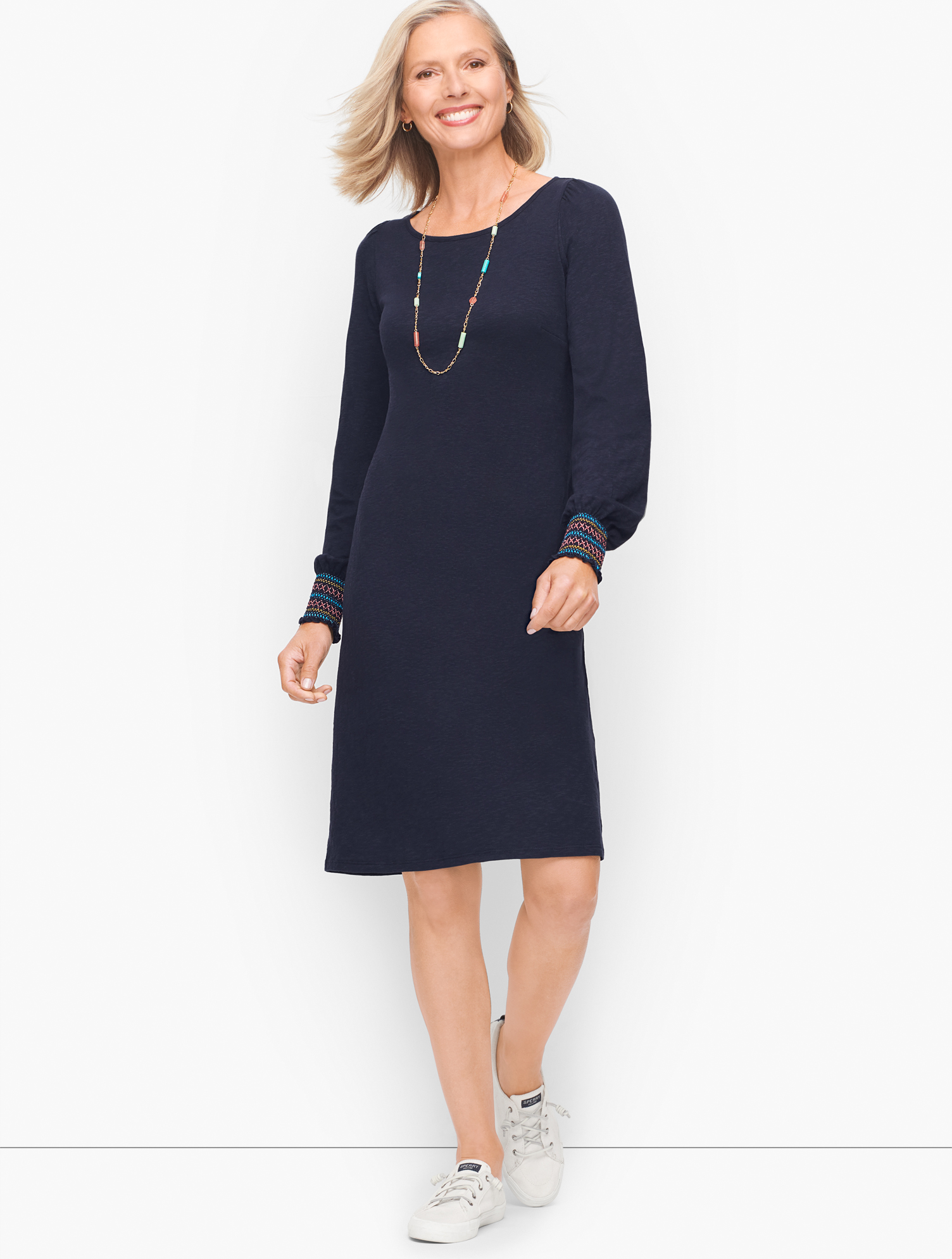 talbots shift dress