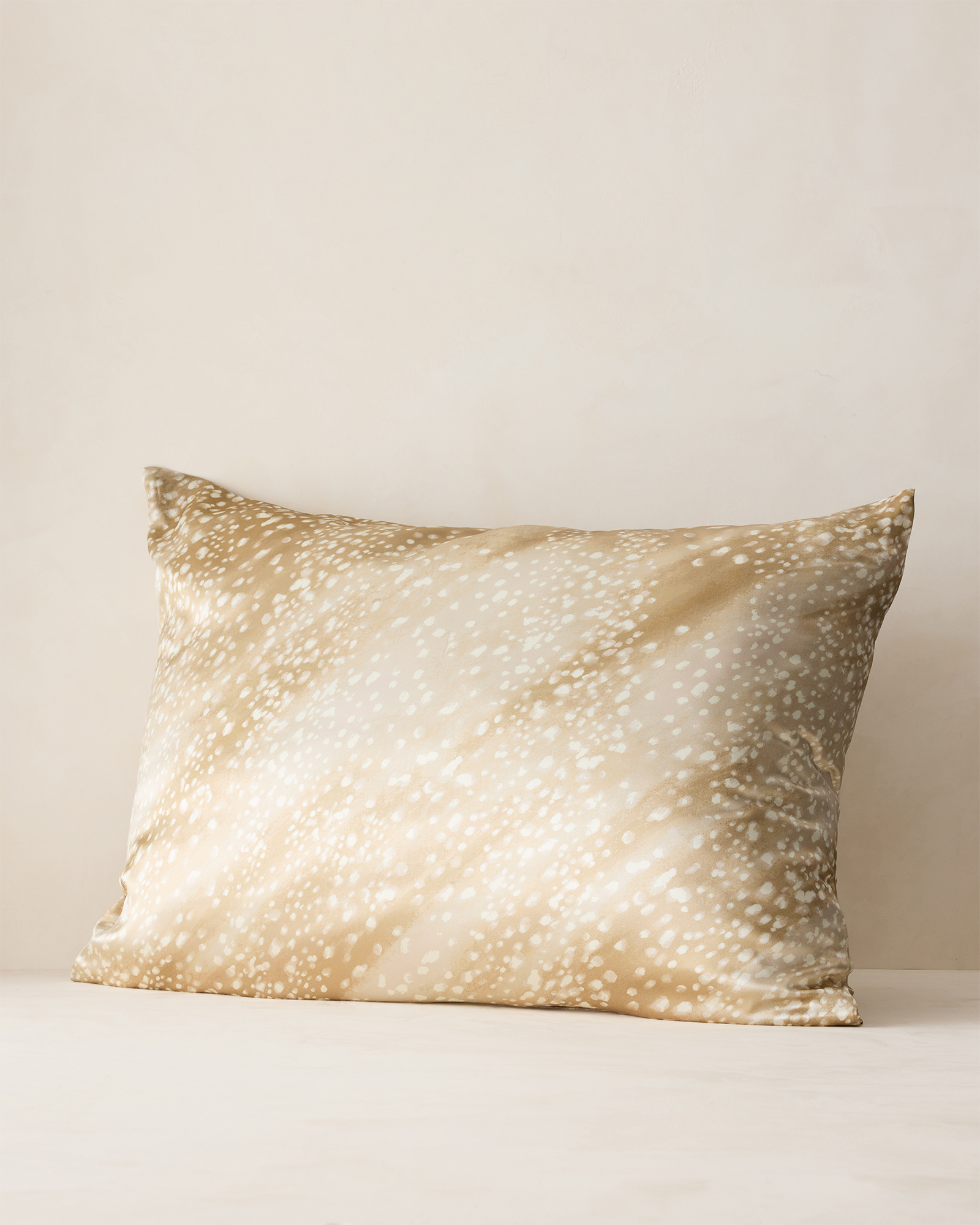 Washable Silk Abstract Fawn Pillowcase