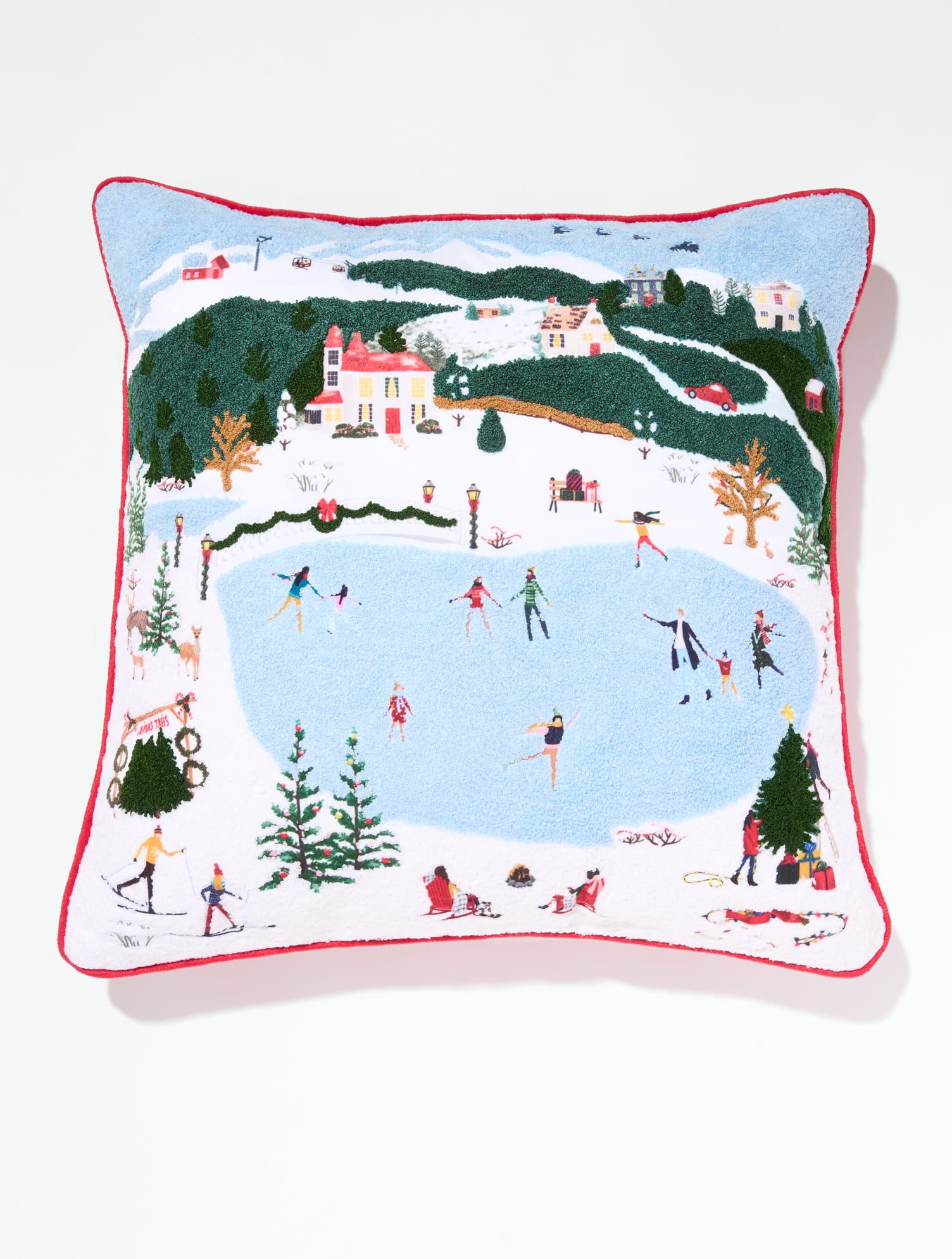 Ski Village Pillow
