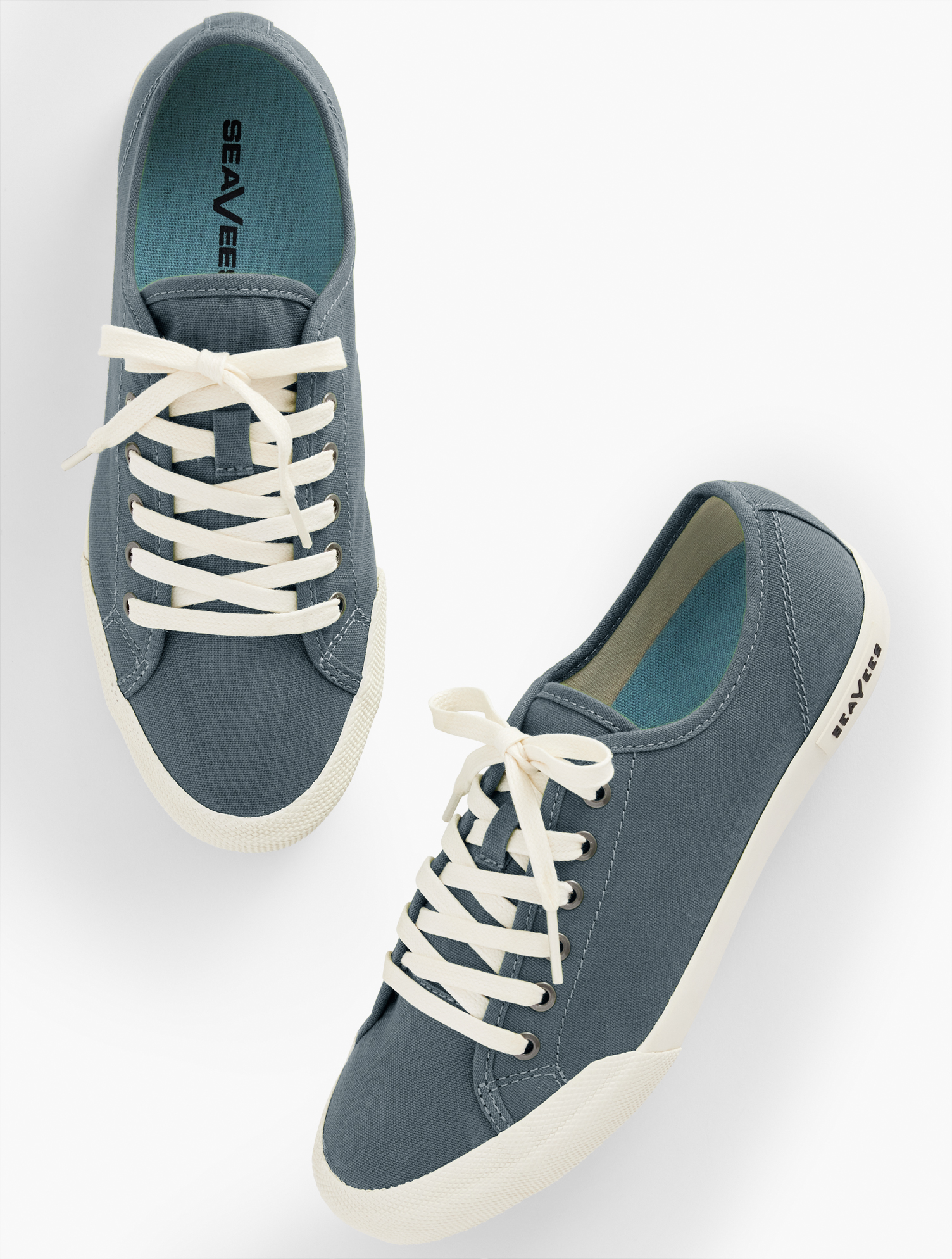 Talbots Seaveesâ¢ Monterey Classic Canvas Sneakers - Slate Navy Blue - 9m