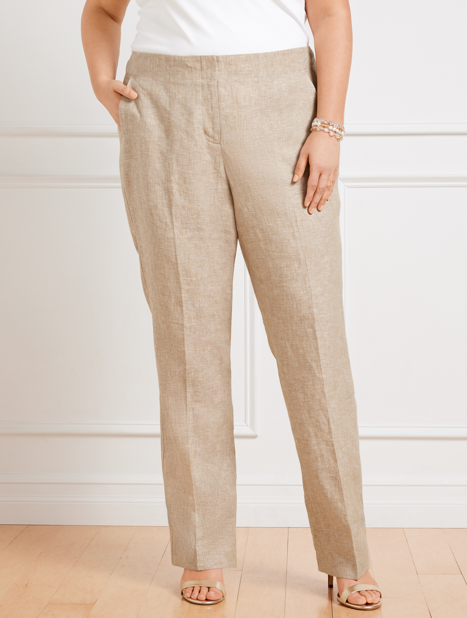 Talbots Southampton Pants - Linen | Talbots display picture 1