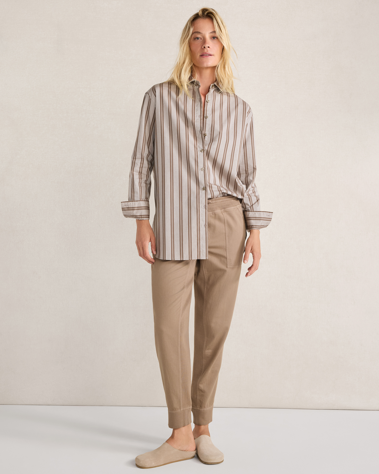 The Effortless Twill Jogger Organic Cotton
