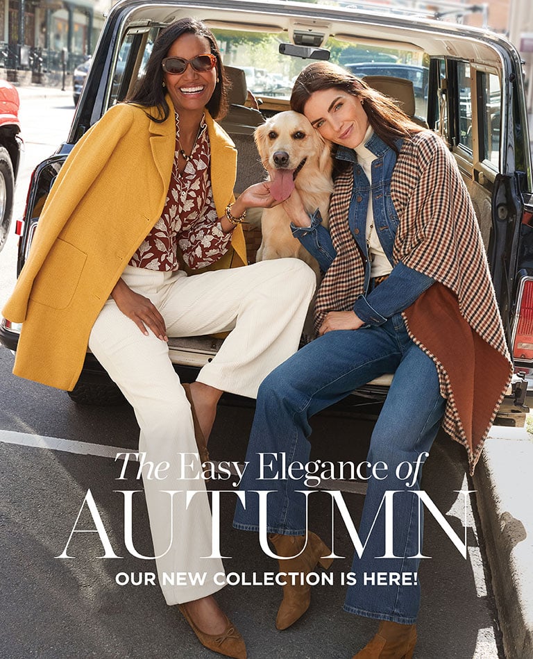 The Easy Elegance of AUTUMN OUR NEW COLLECTION IS HERE!