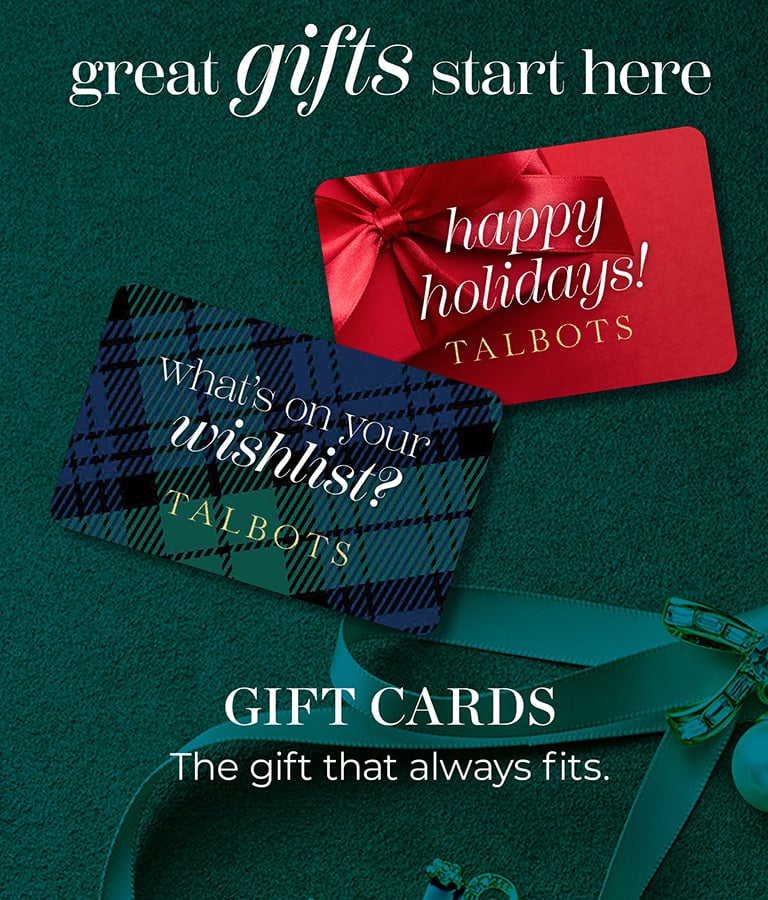 Enjoy exclusive perks with Classic Awards and save even more with a Talbots credit card! Great style has its REWARDS! $25 Style Rewards, Bonus Point Offers, Preview Days, Birthday Bonus.